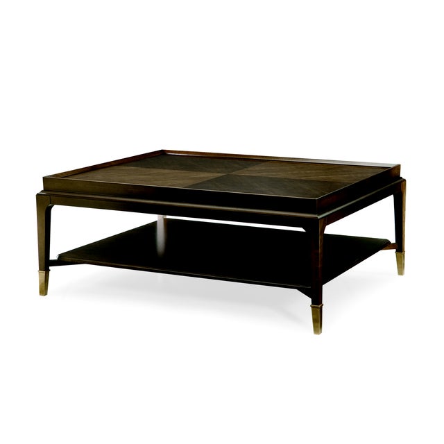 Transitional Century Furniture Bridgeton Cocktail Table For Sale - Image 3 of 3