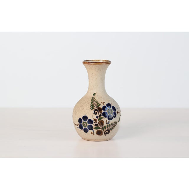 Vintage Mexican Tonala Pottery Vase For Sale - Image 11 of 12