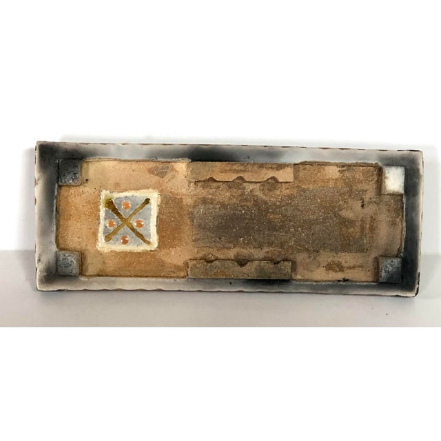 Studio Ceramic Art Box, Signed For Sale In San Francisco - Image 6 of 8