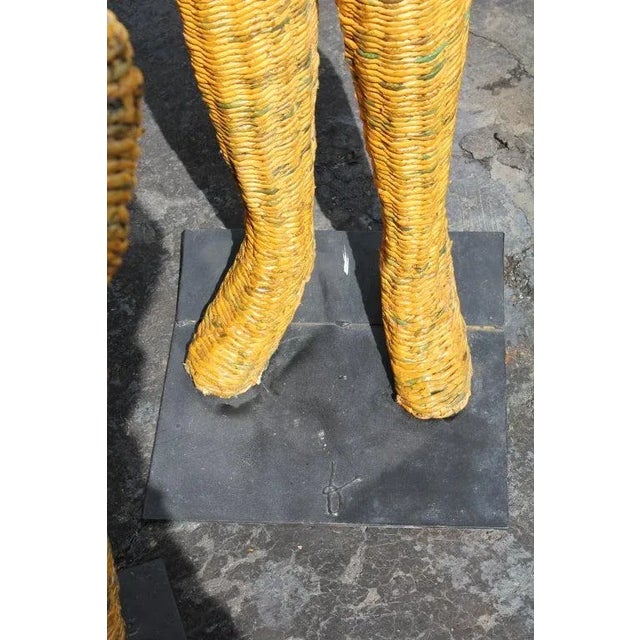 Rolled Newspaper Family by Fernandez For Sale - Image 9 of 11