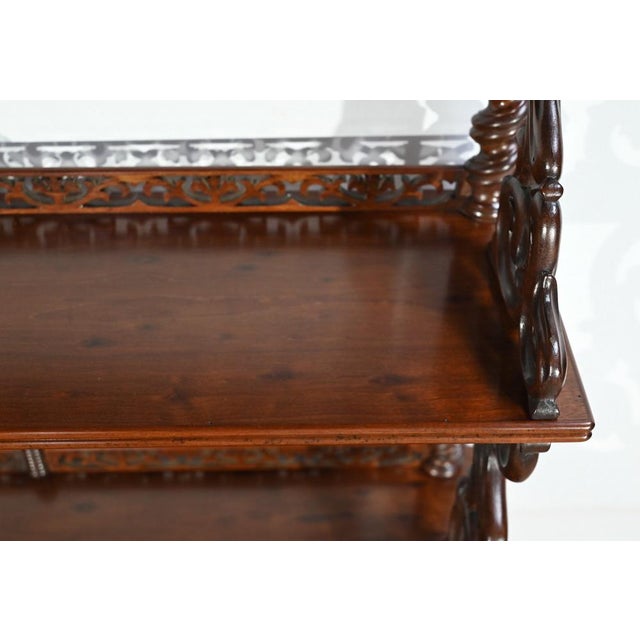 Brown Small Restoration Sideboard in Mahogany, Early 19th Century For Sale - Image 8 of 18