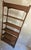 Mid 20th Century Mid-Century British Colonial Faux Bambo, Walnut and Woven Reed Estage or Bookcase For Sale - Image 5 of 11