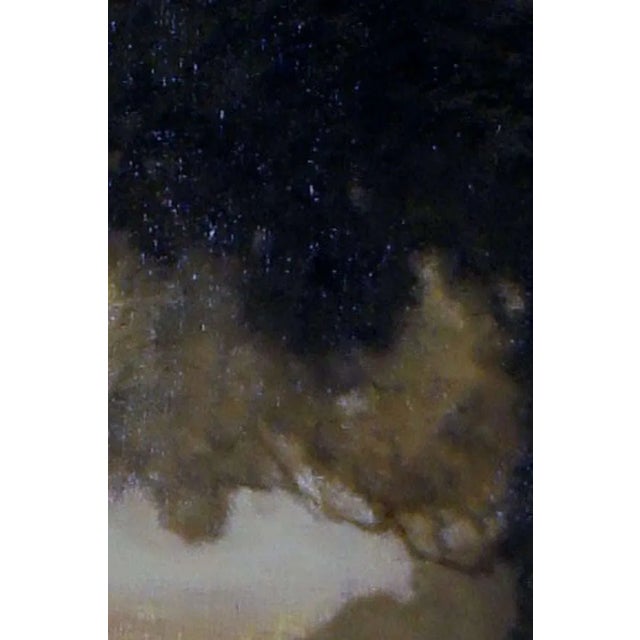 Oil on Canvas Landscape with People, 1891 For Sale - Image 8 of 10