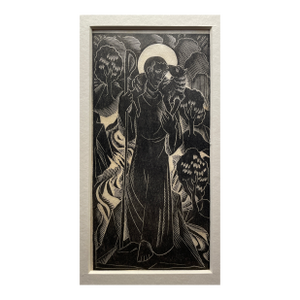 Elizabeth Price Saint John the Baptist Wood Engraving