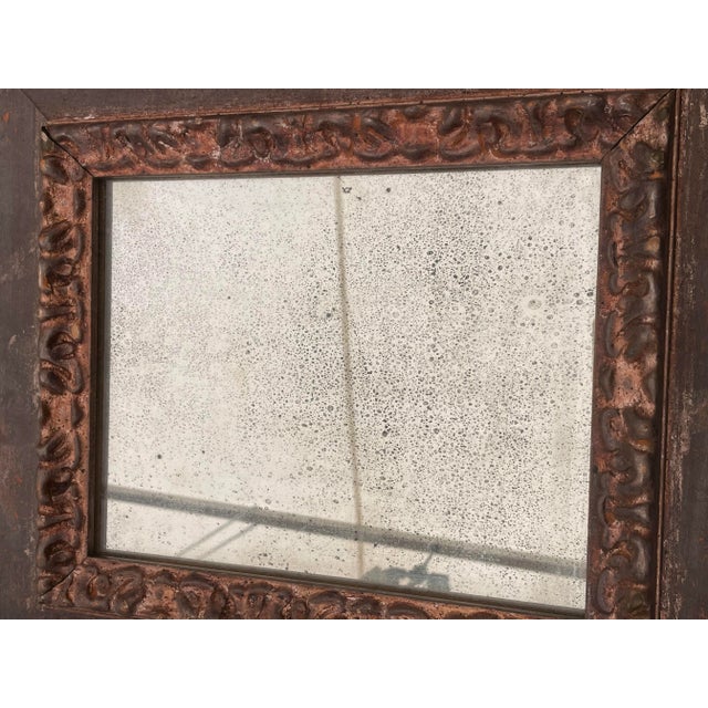 1960s Silver Gilt Wall Mirror For Sale - Image 4 of 12