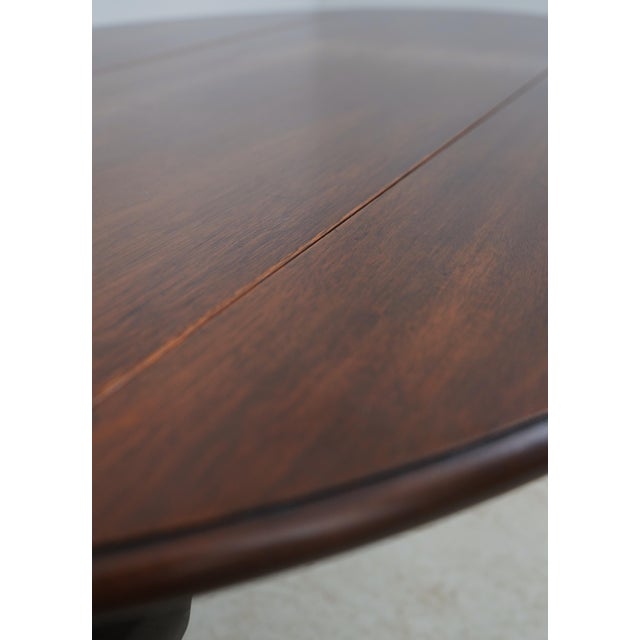 Wood Kittinger Queen Anne Mahogany Drop Leaf Coffee Table For Sale - Image 7 of 15