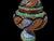 Vintage Hand Painted Pierced Copper Urn For Sale - Image 10 of 10