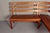 Alpine Corner Bench in Oak with Christian Symbolism, 1930s, Set of 2 For Sale - Image 4 of 18