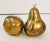 Mid 20th Century Mid Century Brass Pears Fruit - a Pair For Sale - Image 5 of 6