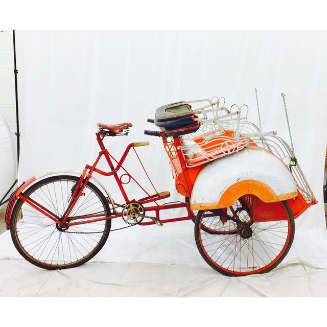 Vintage Indian Rickshaw Cart Chairish