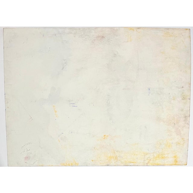 1990s Mason Rader, Abstract Surrealist Spray Paint Mixed Media The Dump Mason Rader, 1994 For Sale - Image 5 of 6