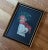 American Vintage Cozy Winter Print, Framed For Sale - Image 3 of 4