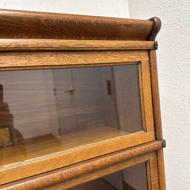 Antique Globe-Wernicke Barrister Bookcase For Sale - Image 12 of 12