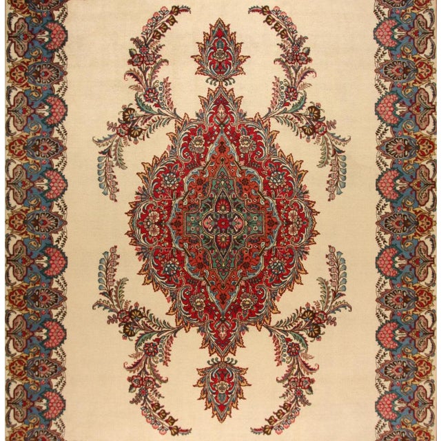 Large Middle Eastern Hand-Knotted Rug For Sale - Image 5 of 11
