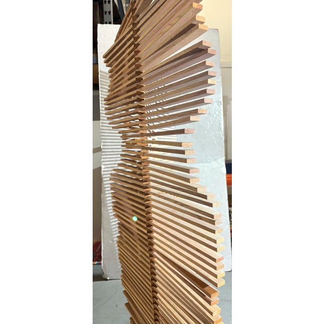 Wood Mid-Century Design Room Divider For Sale - Image 7 of 7