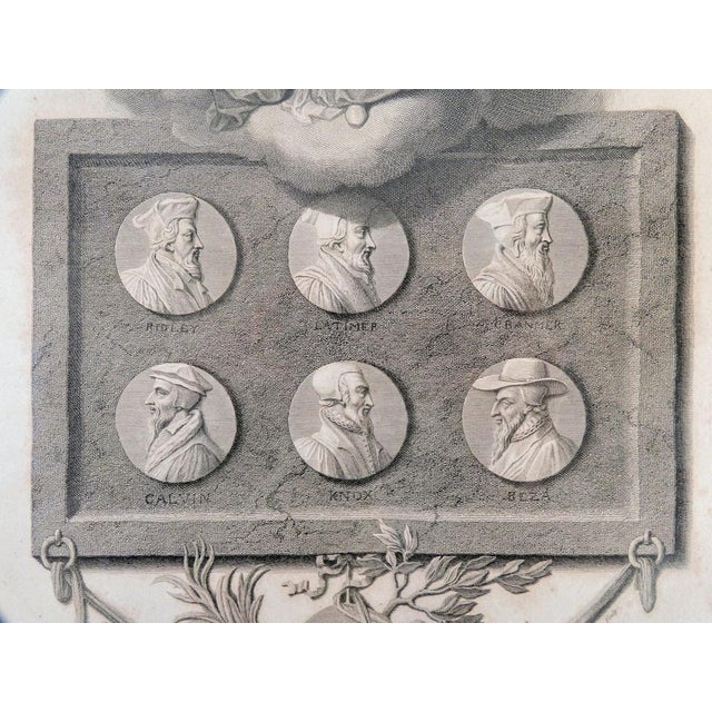 Etching depicting important figures of the protestant reformation , edited by robert bowyer historic gallery . Nicholas...