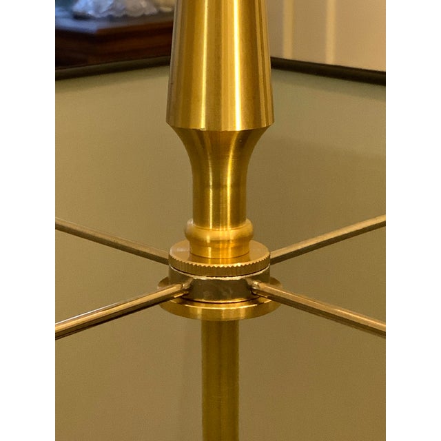 Late 20th Century Frederick Cooper Art Deco Marble Table Lamp For Sale - Image 12 of 12