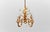 Hollywood Regency Flower Ceiling Lamp by Hans Kögl, Germany, 1970s For Sale - Image 6 of 10