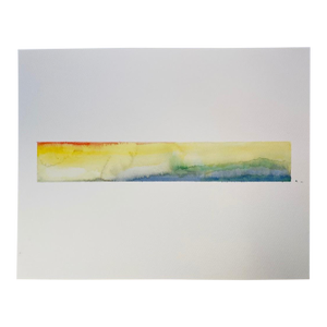 Original Watercolor Painting “Landscape #2925” -