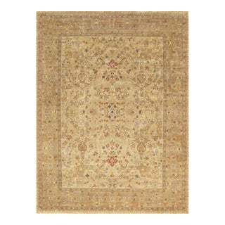 Pasargad Home Baku Beige Wool Area Rug- 3' 0" X 4' 9" For Sale