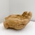 Vintage Primitive Hand Carved Wooden Cupped Hands Sculpture Folk Art Bowl Decor For Sale - Image 9 of 9