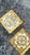Pair of Vintage Italian Florentine-Style Giltwood Accent Tables With Ornate Scalloped Tops For Sale - Image 4 of 5