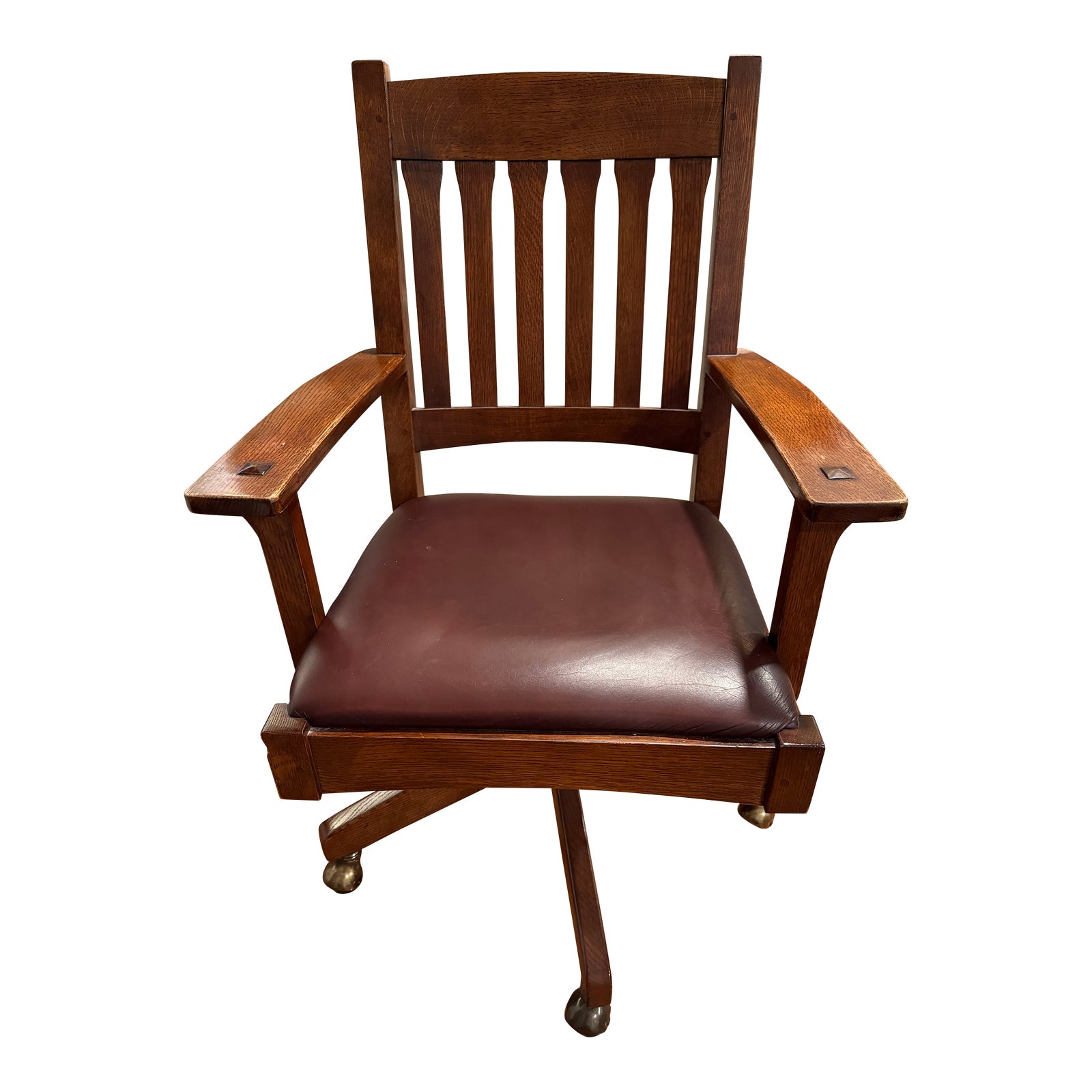 Stickley Mission Style Office Chair Chairish