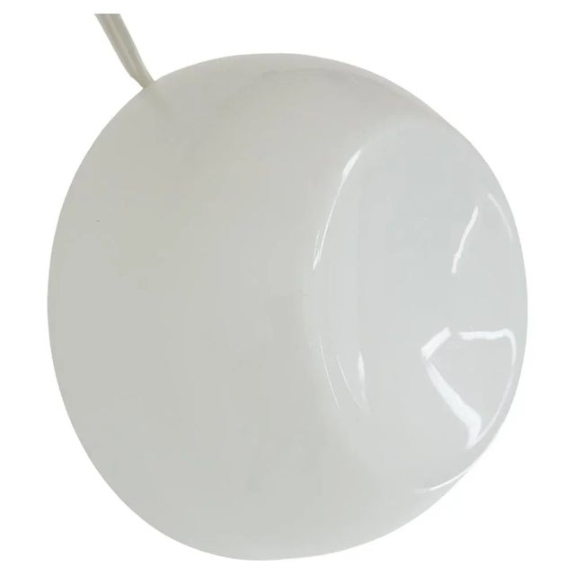 White Mid-Century Wall Lamp, Former Czechoslovakia, 1970s For Sale - Image 8 of 8