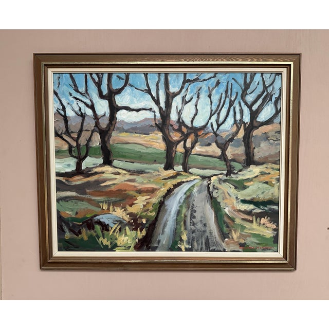 Falk‑Åke, Lövsta Enhörna, 1974, Oil on Panel, Framed For Sale - Image 15 of 18