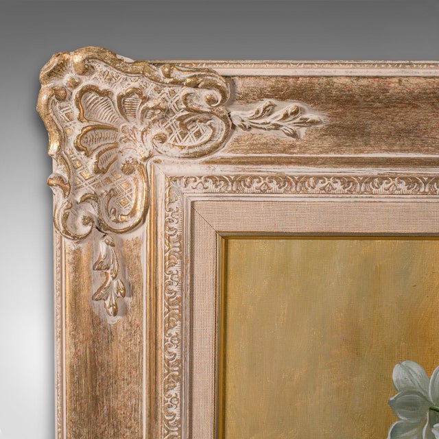 Late 20th Century 1980's Vintage Still Life Painting For Sale - Image 5 of 10