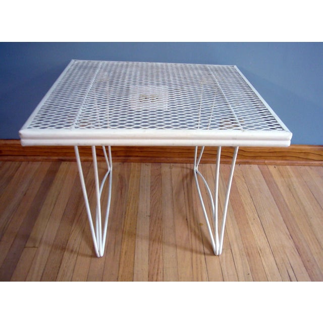 Homecrest Bottemillier Patio Garden Coffee and 3 Accent Tables, Attributed - Set of 4 For Sale In Chicago - Image 6 of 12