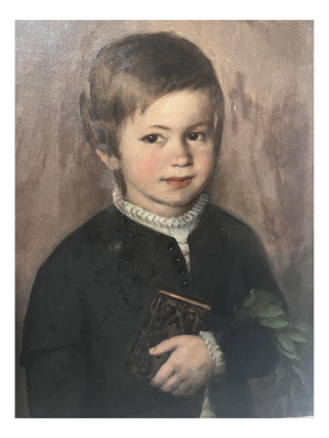 Portrait of a Boy, 19th Century, Oil on Canvas