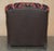 Kilim and Dark Brown Leather Howard Lounge Chair from George Smith of Chelsea For Sale - Image 12 of 16