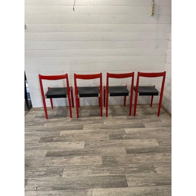 Vintage Dining Chairs from Bukosa, Vranov Nad Toplou, 1965, Set of 4 For Sale - Image 6 of 10