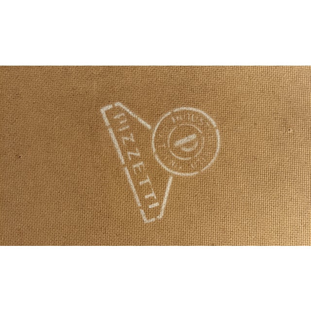 Round Wall Mirror in Cognac Leather and Rope from Pizzetti, Italy, 1950s For Sale - Image 10 of 11