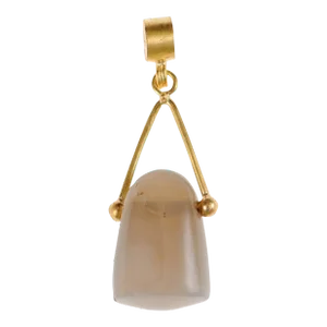 Antique Ancient Chalcedony Seal Pendant