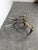 Metal Louis XVI Style Brass Andirons with Fire Pots, Set of 2 For Sale - Image 7 of 8