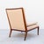 Restored 1950s Attributed to t.h. Robsjohn-Gibbings for Widdicomb Walnut Slipper Chair For Sale - Image 11 of 15