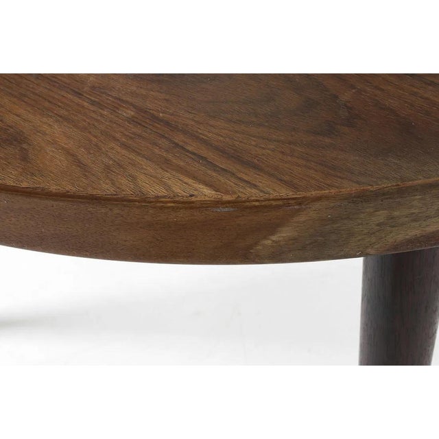 Wood Mid 20th Century Danish Modern Rosewood Dining Table For Sale - Image 7 of 13