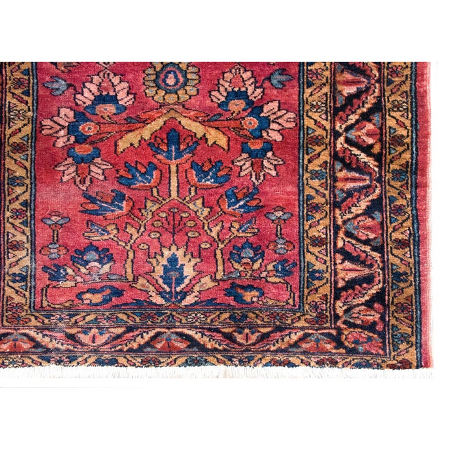Early 20th Century Persian Lilihan Rug For Sale - Image 13 of 15