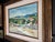 1960s Robert Mendoze Original Oil Painting, French Coastal Harbor, Signed and Dated 1967, Framed For Sale - Image 5 of 11