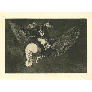 Francisco Goya, Disparate Volante, 1875, Etching For Sale
