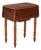Antique Worktable in Mahogany Veneer, Italy, 19th Century For Sale