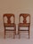 Brown Early 20th Century Pair of Walnut Frame Chairs With Cane Seats For Sale - Image 8 of 10