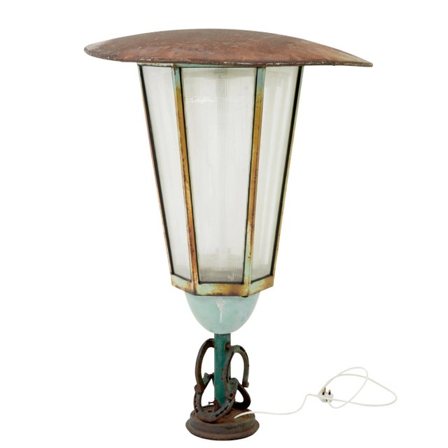 Large Mid-Century Industrial Light from Siemens, 1940 For Sale - Image 9 of 9