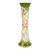 Antique Hand-Painted & Gilt Decorated Tall Porcelain Rose Vase / Belleek Willets For Sale