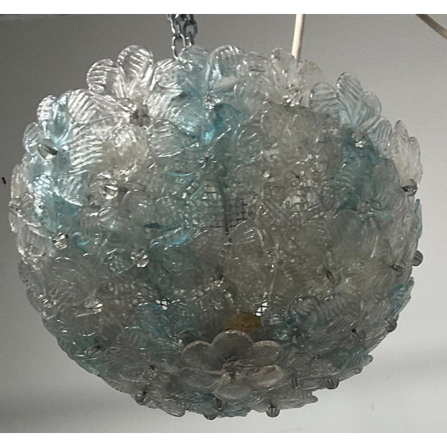 Vintage Glass Ceiling Light by Seguso, 1960 For Sale - Image 14 of 15