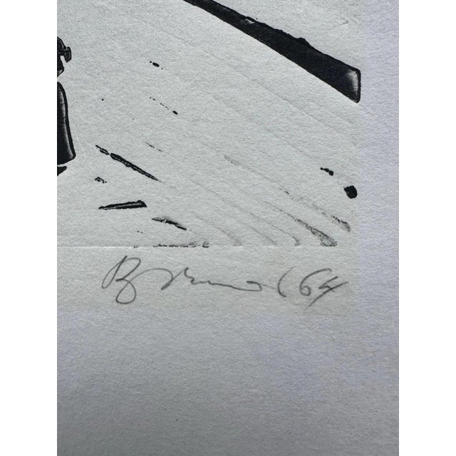 Hansjürg Brunner, Franz Kafka: The Process, 1964, Linocut For Sale - Image 7 of 12