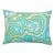 Schumacher x Trina Turk Morning Sunrise Indoor/Outdoor Pillow 16" x 11" in Fern For Sale
