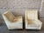 Wood 1960s Vintage Wingback Chairs - A Pair Plus Ottoman For Sale - Image 7 of 11